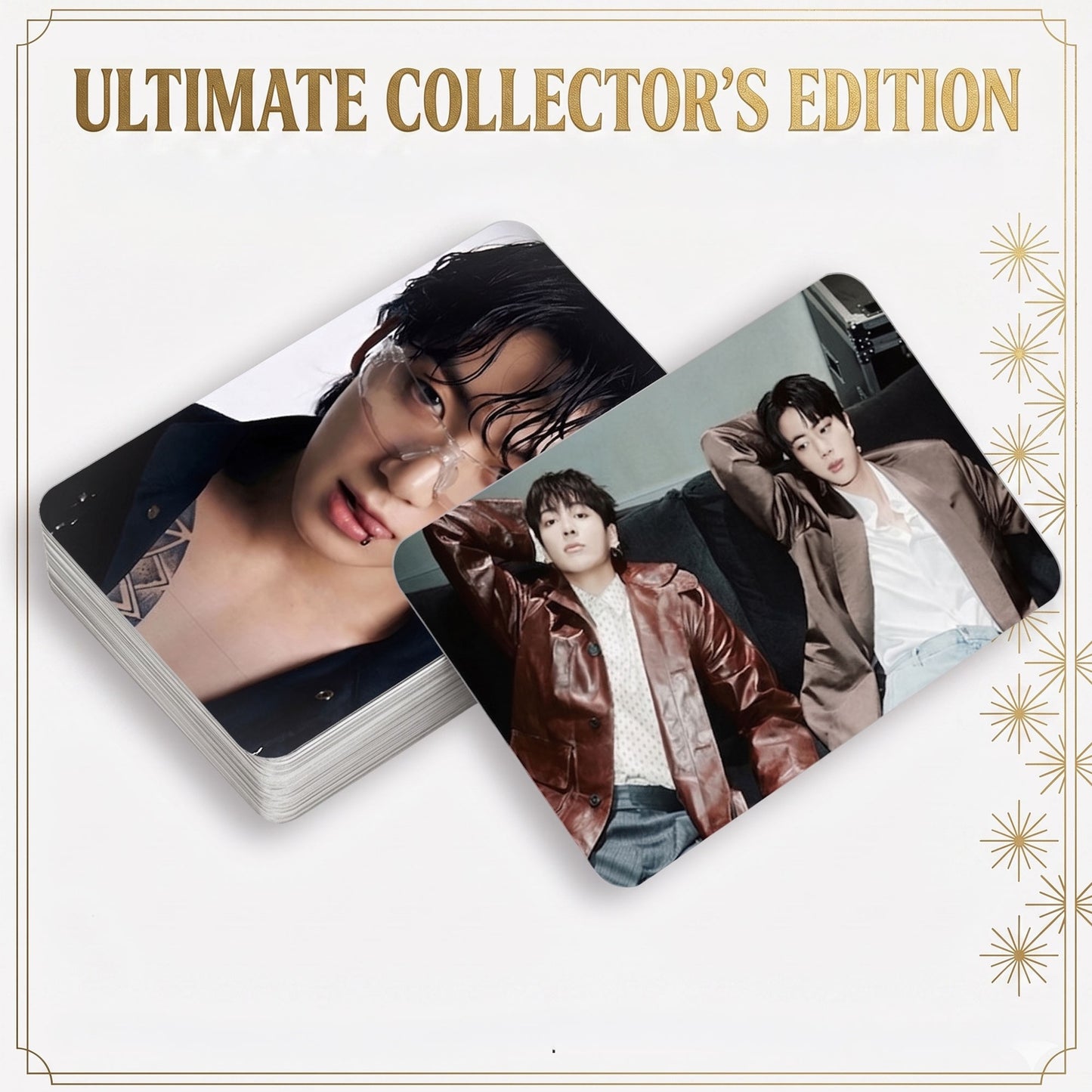 BTS Arirang Series Photocard Set. 96 Pcs Premium BTS Cards & Decorative Stickers