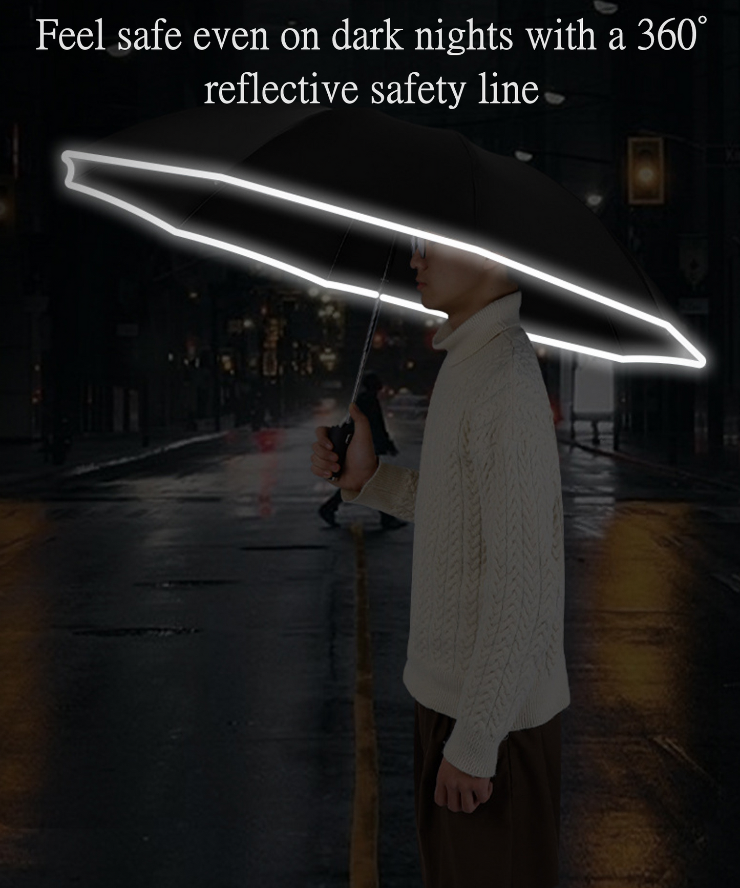 Korean Reverse Umbrella: UV Protection Inverted Parasol