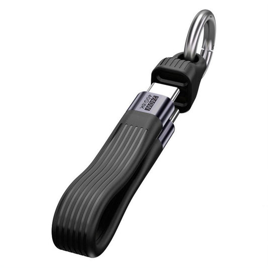 High-Speed USB Cable Keychain. Portable cellphone charger Keychain
