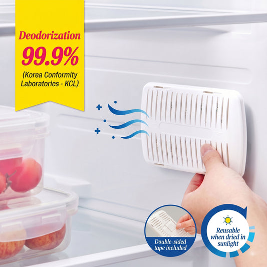Korean Refrigerator Deodorizer - Refrigerator Odor Absorber / Eliminator