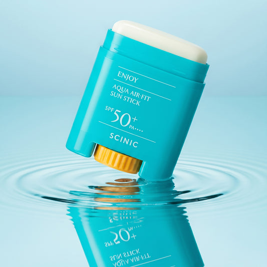 Korean beauty SCINIC Organic Aqua Air-Fit Tattoo Sun Stick SPF 50+ 15g