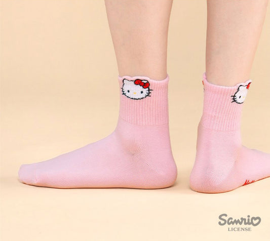 30pairs Hello Kitty Socks. K-Culture Korean Socks.