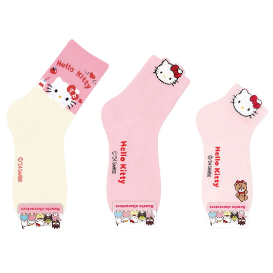 30pairs Hello Kitty Socks. K-Culture Korean Socks.