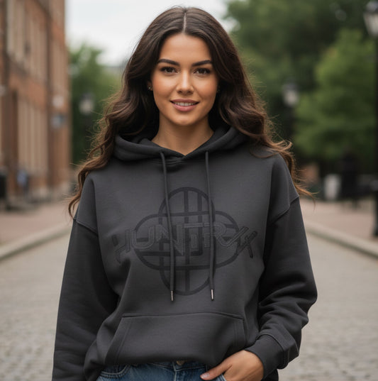 Kpop Demono Hunters HUNTRIX Hooded T-Shirt Patchwork - ASH