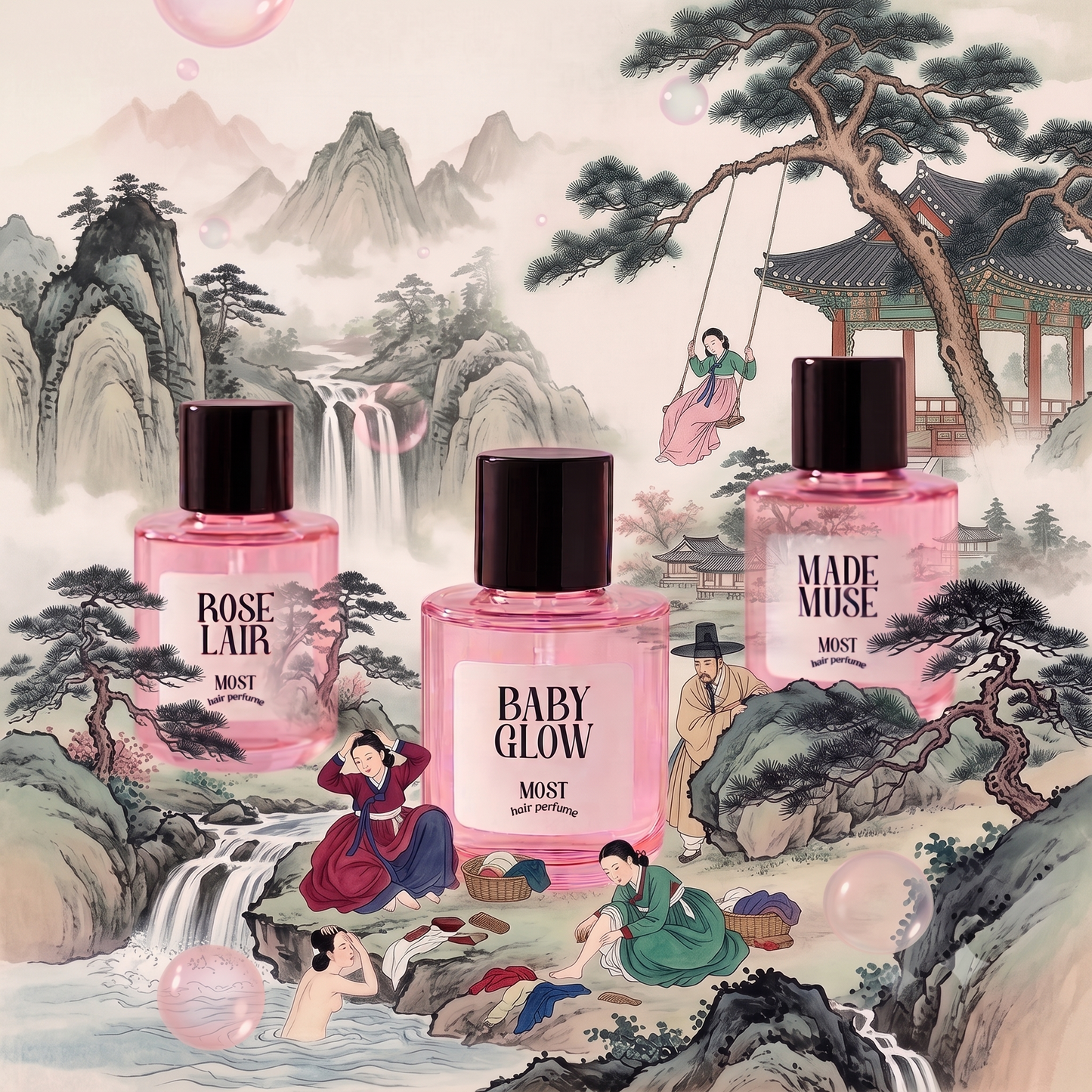 Korean Traditional Hair Perfume