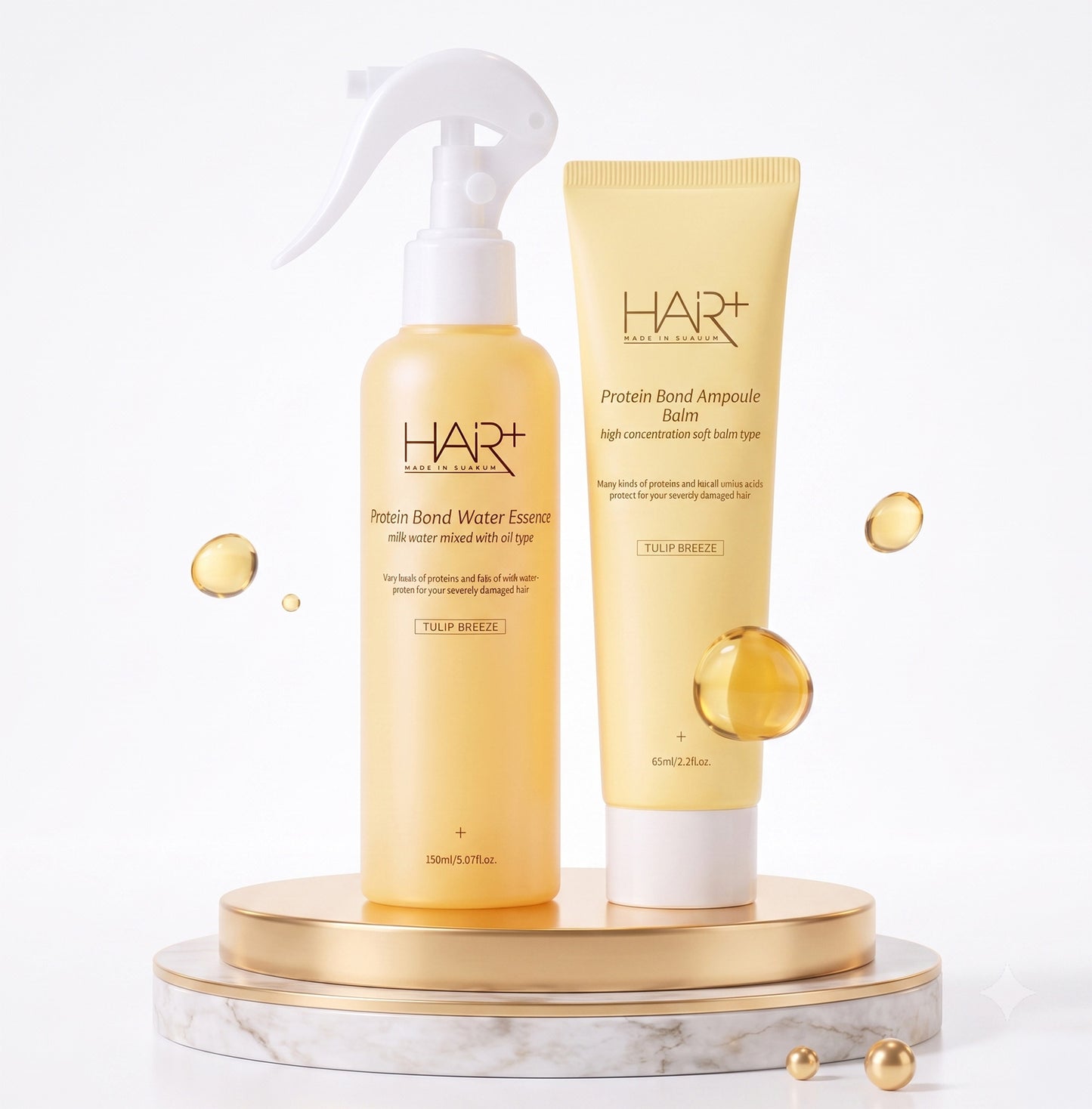Korean hair+ pdrn Proteins hair care. Extremely damaged hair. Lasting Repair dry hair