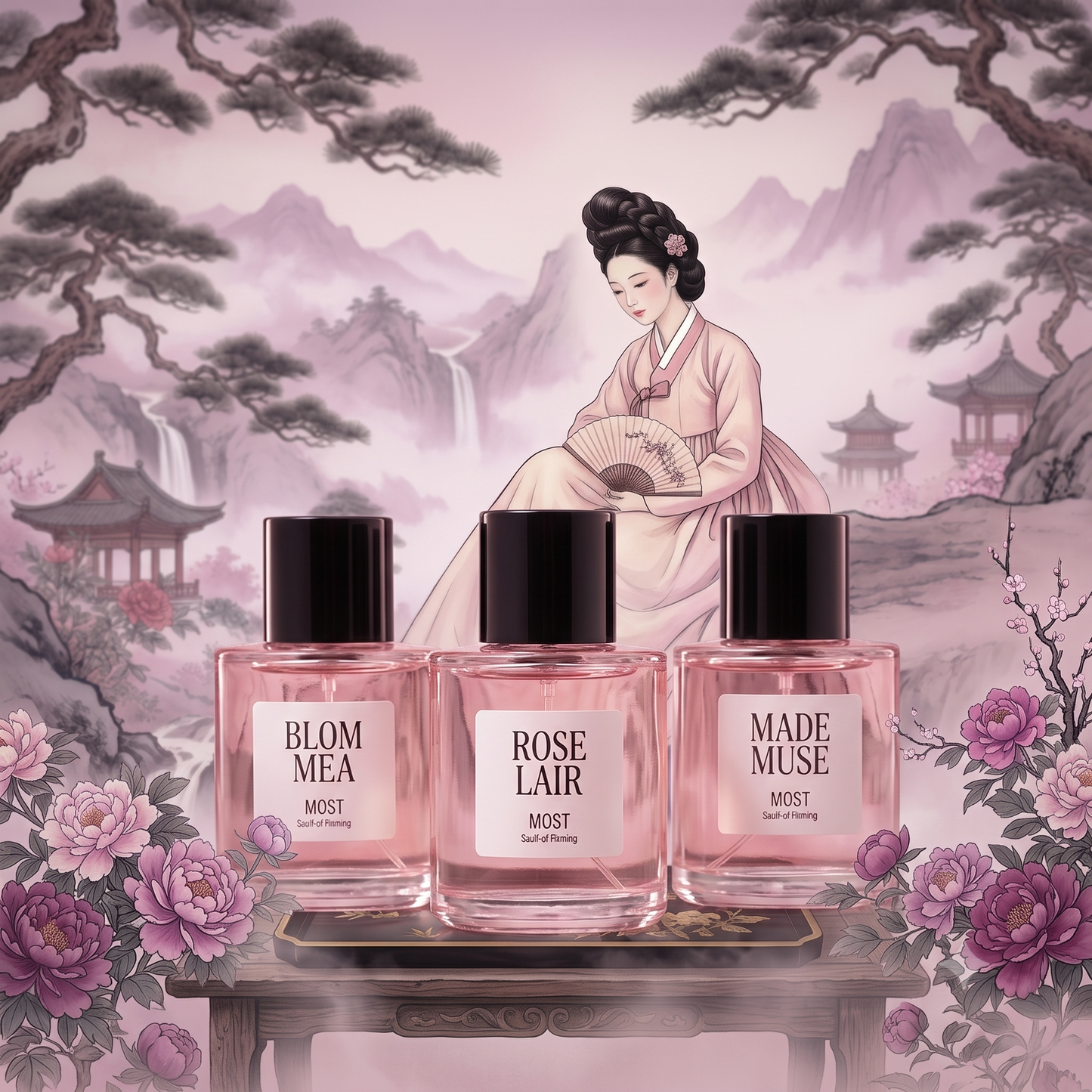 Korean Traditional Hair Perfume