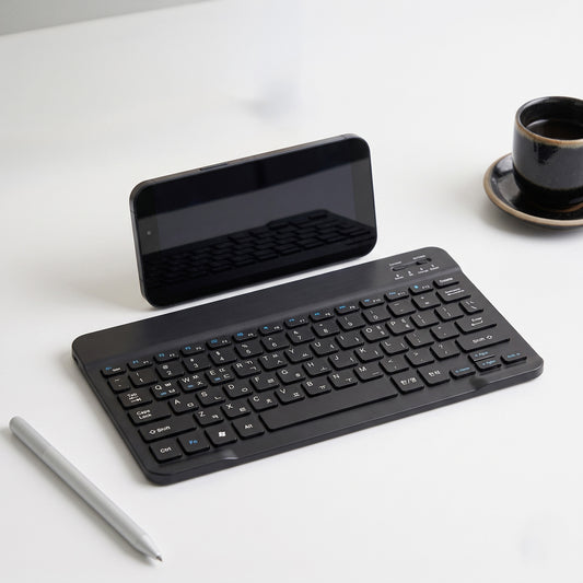 Korean Mini Foldable Bluetooth Keyboard. Cell Phone Keyboard