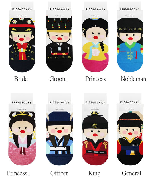10pairs Korean Traditional Socks. K-Culture Korean Socks.