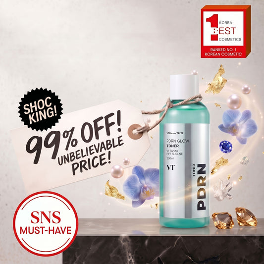 K-Beauty VT PDRN Radiance Toner 200ml - Instant Hydration Boost