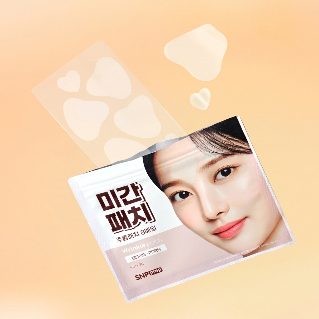 Korean Prep PDRN Wrinkle Patches -Frown Line (8ct)