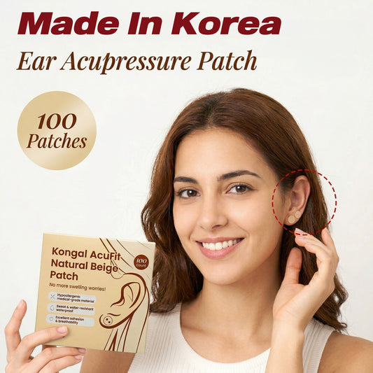 AcuFit Ear Acupressure Patches Waterproof Medical Grade. Ear Seeds