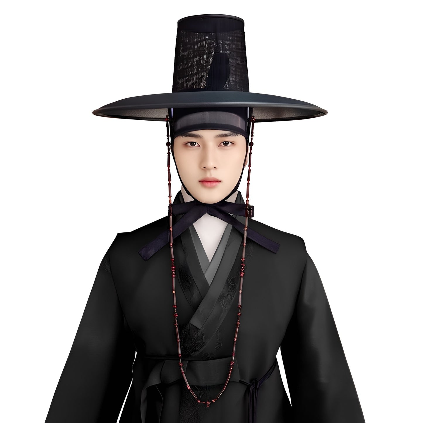 Korean Traditional Hat string. Kpop Saja Boys Hat string