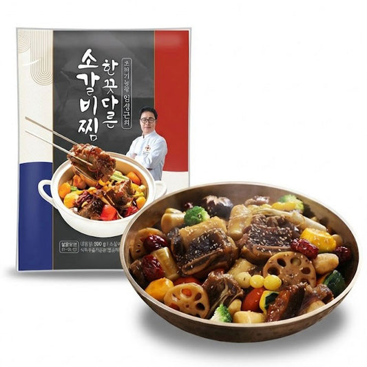 Culinary Class Wars Braised Short Ribs 500g. Korean Soy-Braised Beef Short Rib