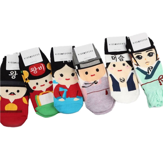 10pairs Royalty Socks. K-Culture Korean Socks.
